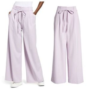 Lavender Wide Leg Trousers